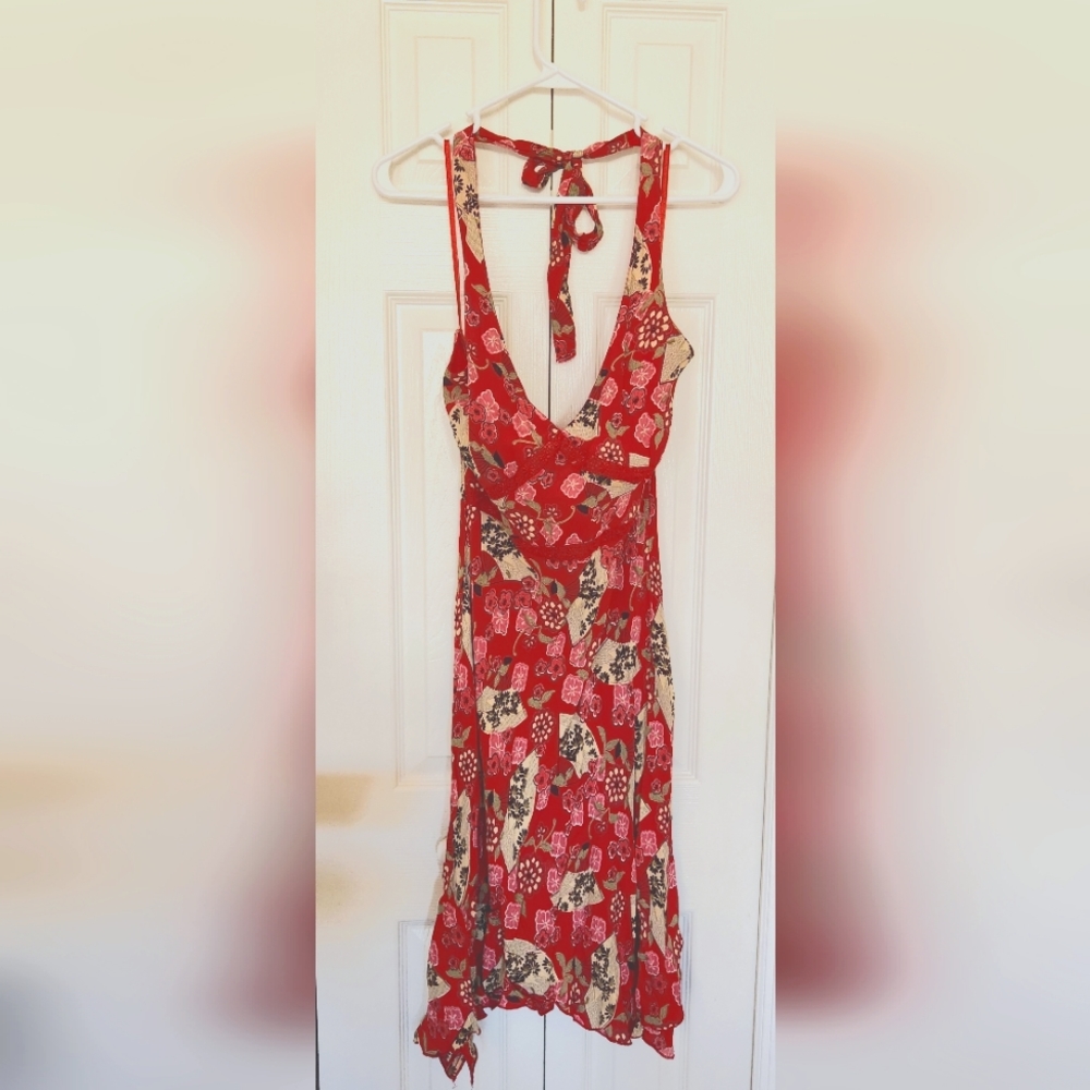 Women's halter style sun dress